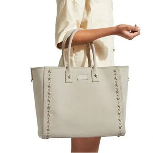 NEW - Jimmy Choo Canvas Tote Handbag